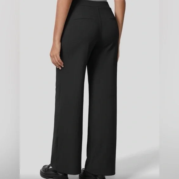 Halara High Waisted Plicated Side Pocket Straight Leg Work Pants NWT Siz… - Picture 3 of 12